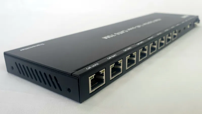 1x8 HDMI over CAT Splitter TX Back 2