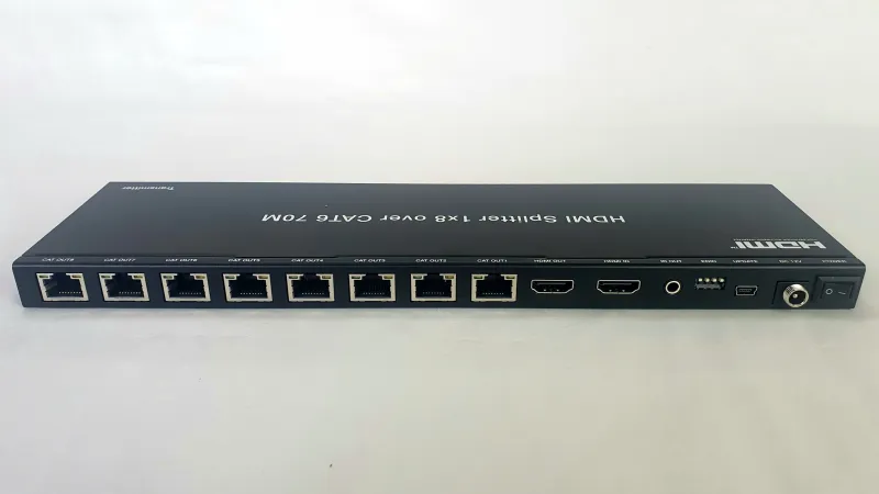 1x8 HDMI over CAT Splitter TX back