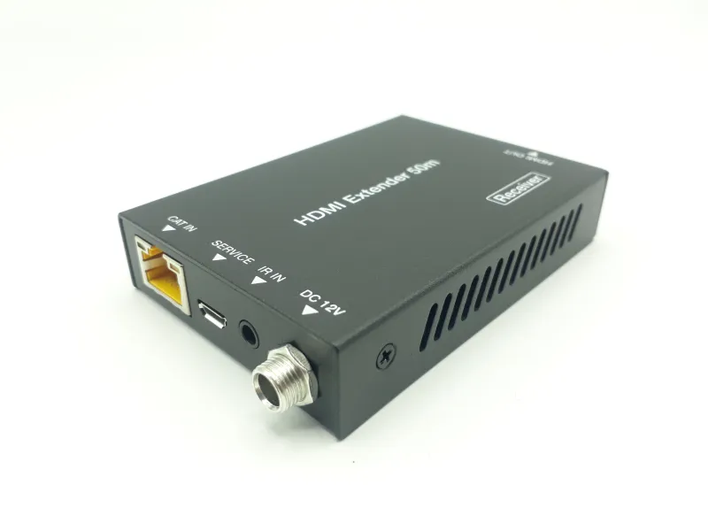 1x4 4K HDMI Splitter CAT6 Extender with Audio Extraction