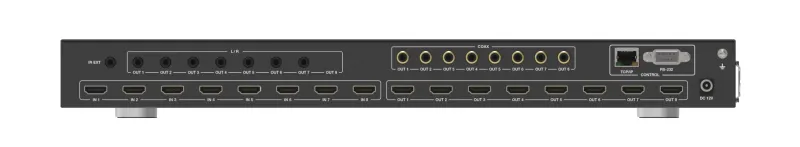 8x8 4K HDMI Matrix with Atmos and Audio Extraction