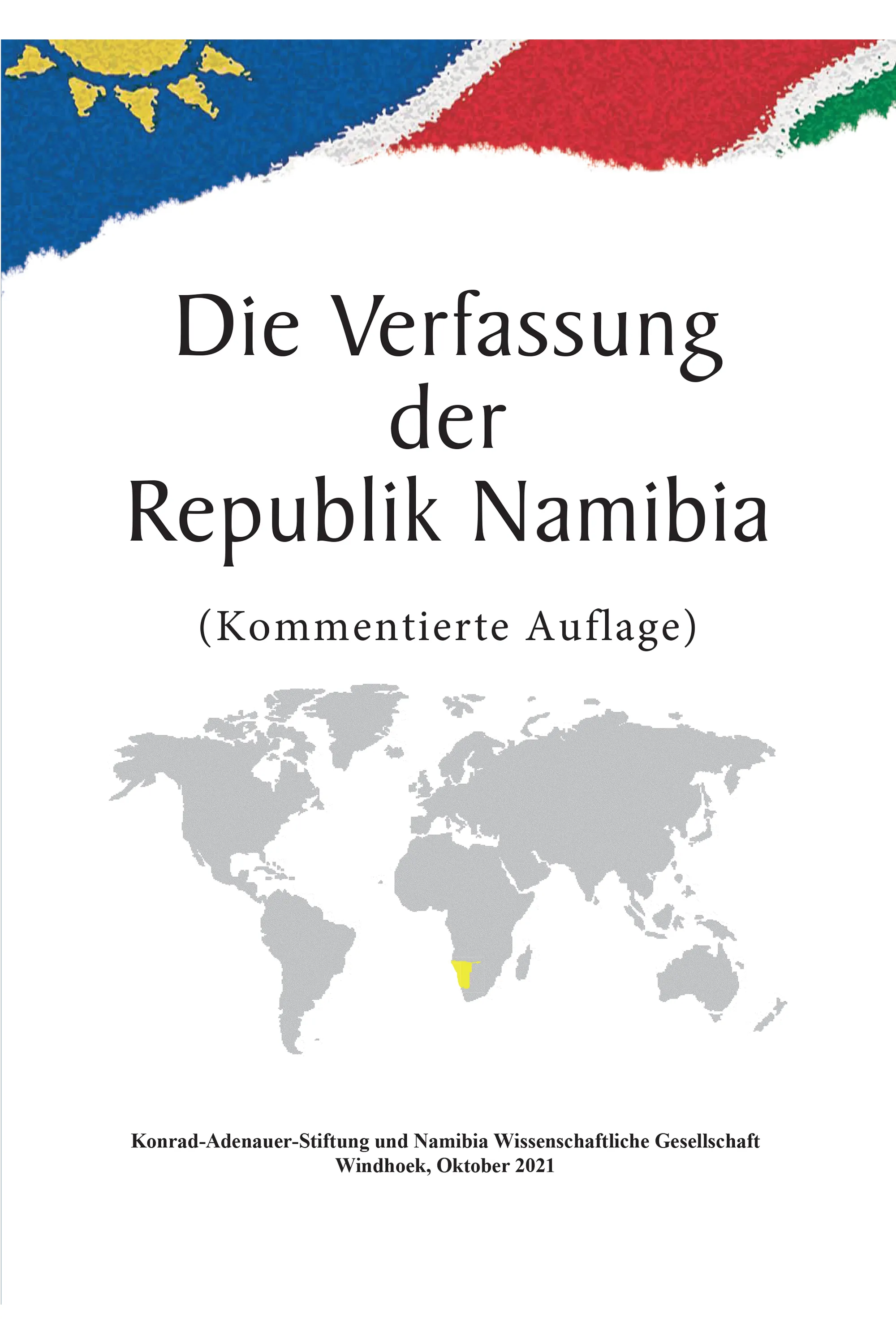 Die Verfassung der Republik Namibia Front