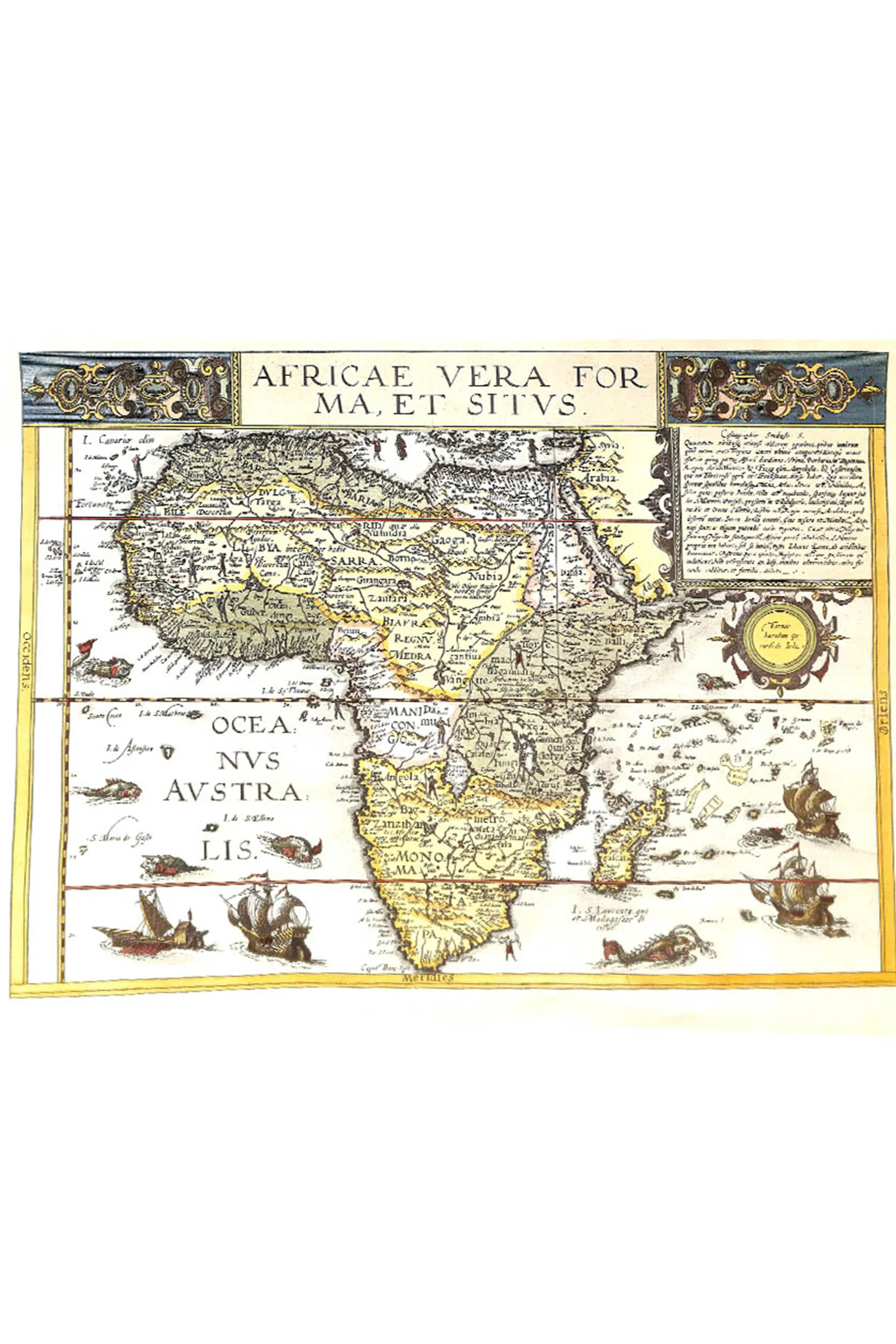 Map Africae Vera