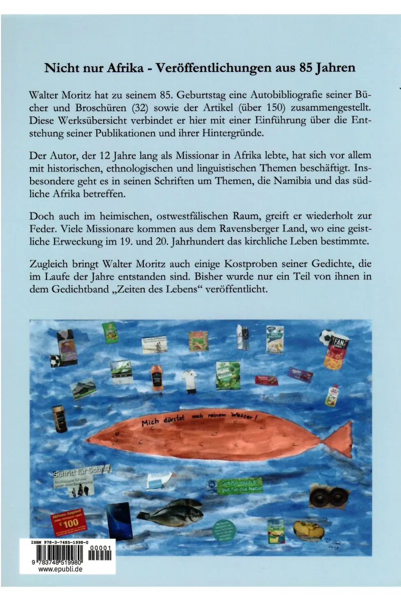 Aus alten Tagen in Südwest Heft 25: Autobibliografie unter besonderer Berücksichtigung der Afrikana in Namibia Back