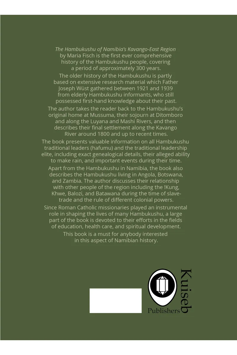 The Hambukushu of Namibia’a Kavango East Region Back