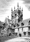 Merton College Tower