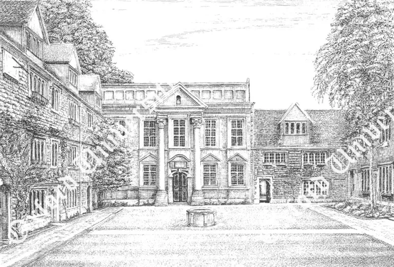St Edmund Hall Quad (1990)