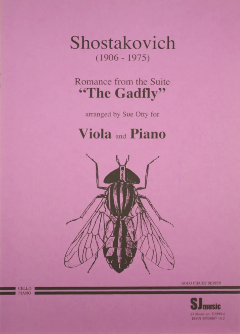 Shostakovich Gadfly (viola) - cover