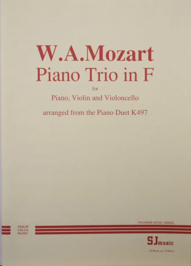 Mozart Piano trio cover