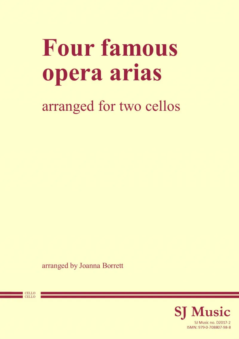 Borrett Opera Arias D2017-2 cover
