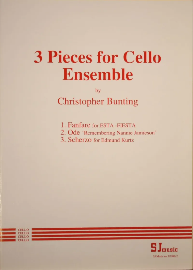 Bunting Cello Ensemble - cover
