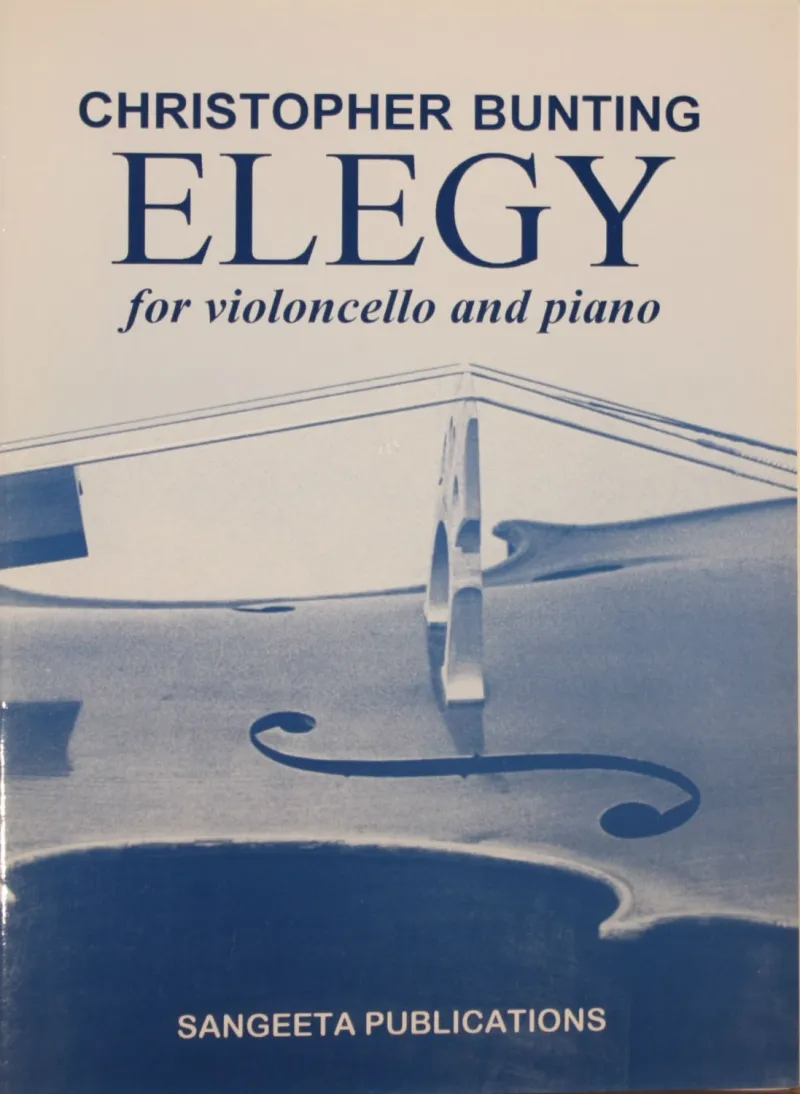 Bunting Elegy - cover