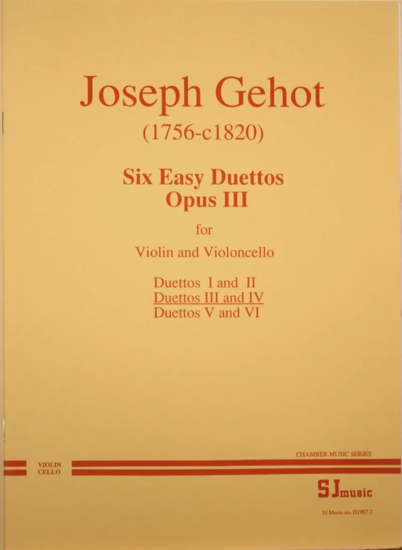 Gehot duets 3-4 cover