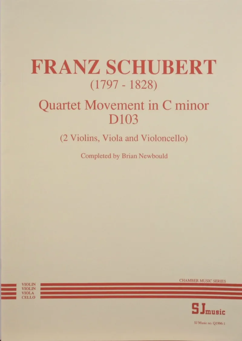 Schubert quartet - cover