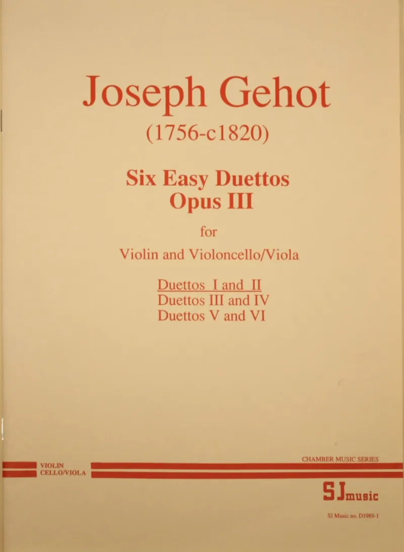Gehot duets 1-2 cover