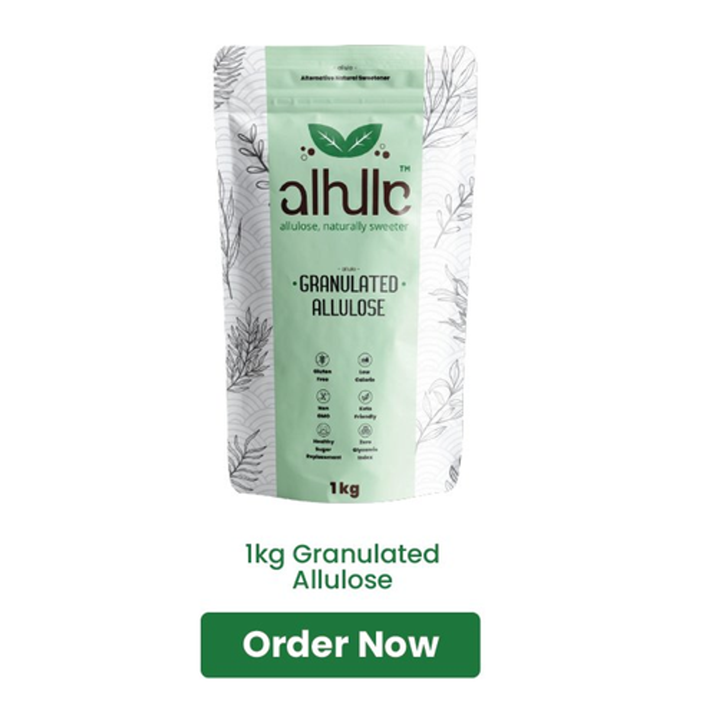 Allulo organic allulose powder — non-GMO sugar substitute for functional medicine
