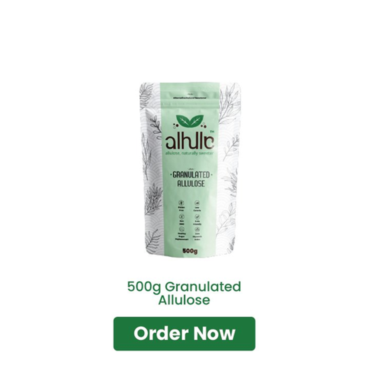 Allulo organic allulose powder — non-GMO sugar substitute for functional medicine