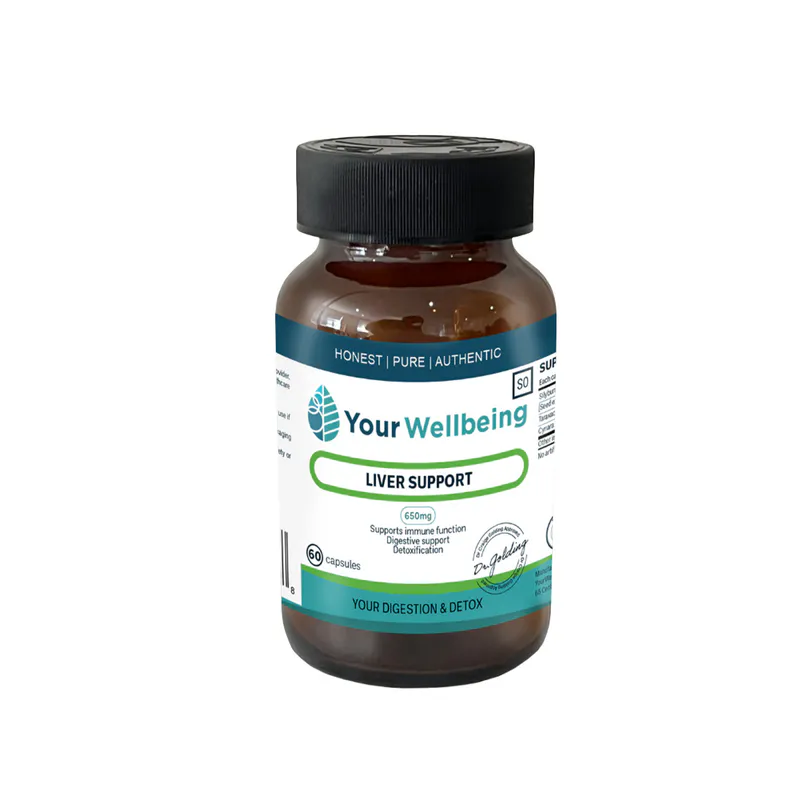 Your Wellbeing Liver Support 650mg 60 Capsules