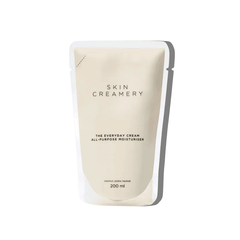 Skin Creamery Everyday Cream All Purpose Moisturiser 200ml REFILL Sachet
