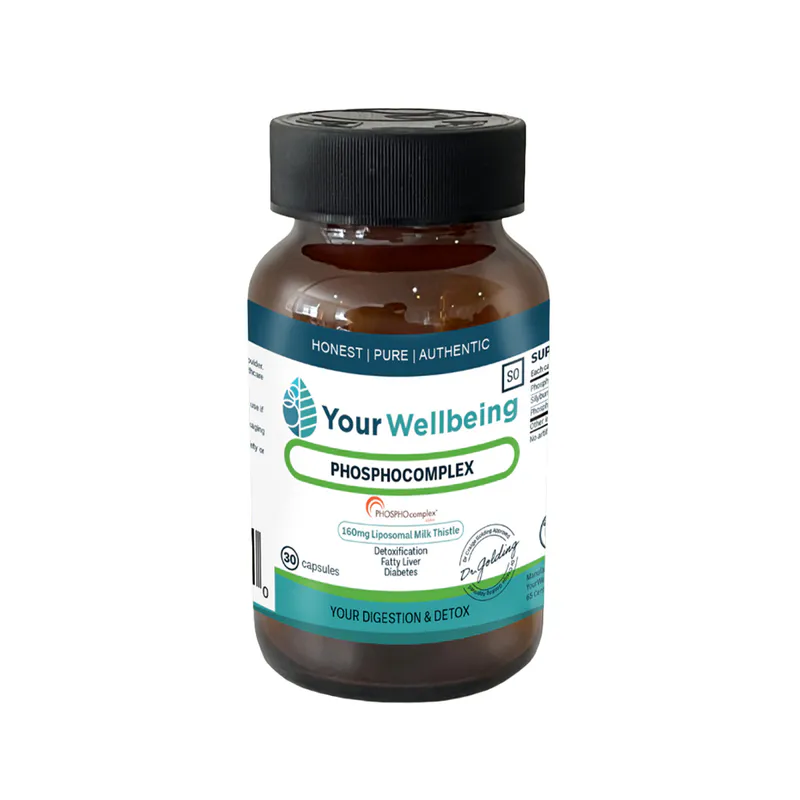Your Wellbeing PhosphoComplex Lipoomal Milk Thistle 166mg 30 Capsules