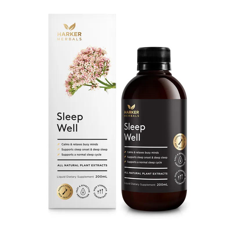 Harker Herbals Liquid Sleep Well 200ml Syrup