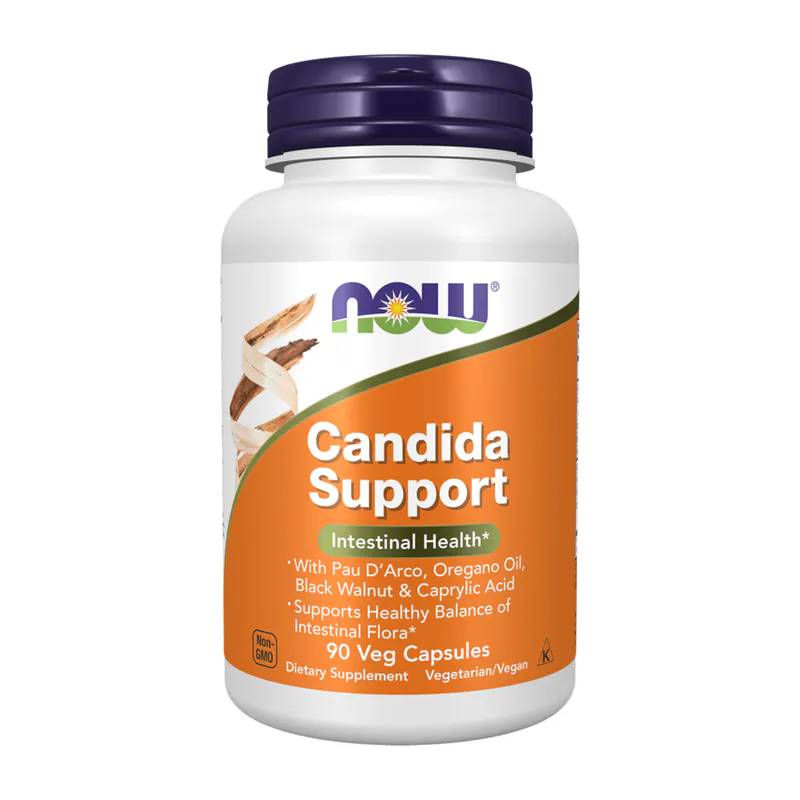 NOW Foods Candida Support 90 Capsules | Intestinal Health