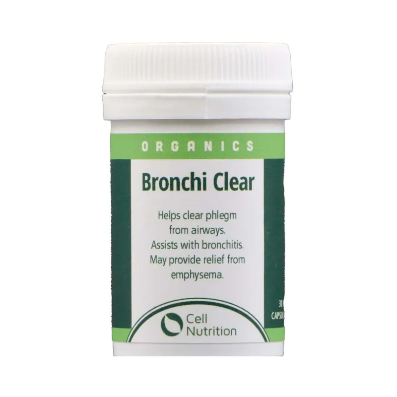 Organics Bronchi Clear 30 Caps