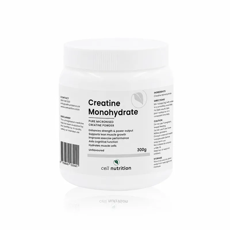 Cell Nutrition Pure Micronised Creatine Monohydrate 300g