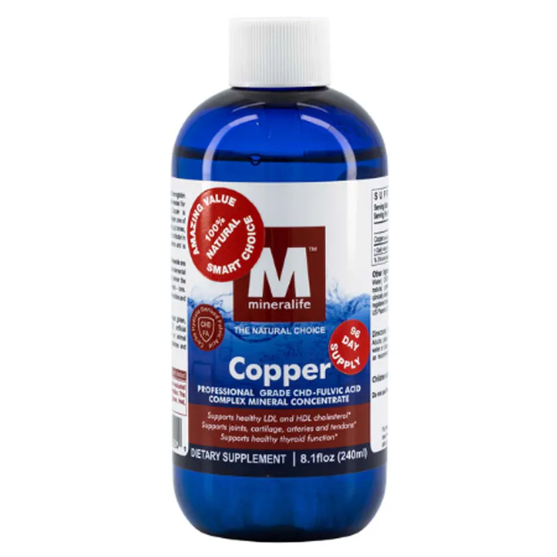 Mineralife Copper 240ml 96 day supply