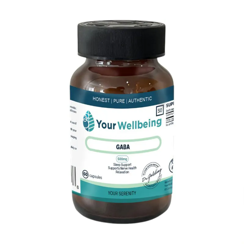 Your Wellbeing Gaba 500mg 60 Capsules