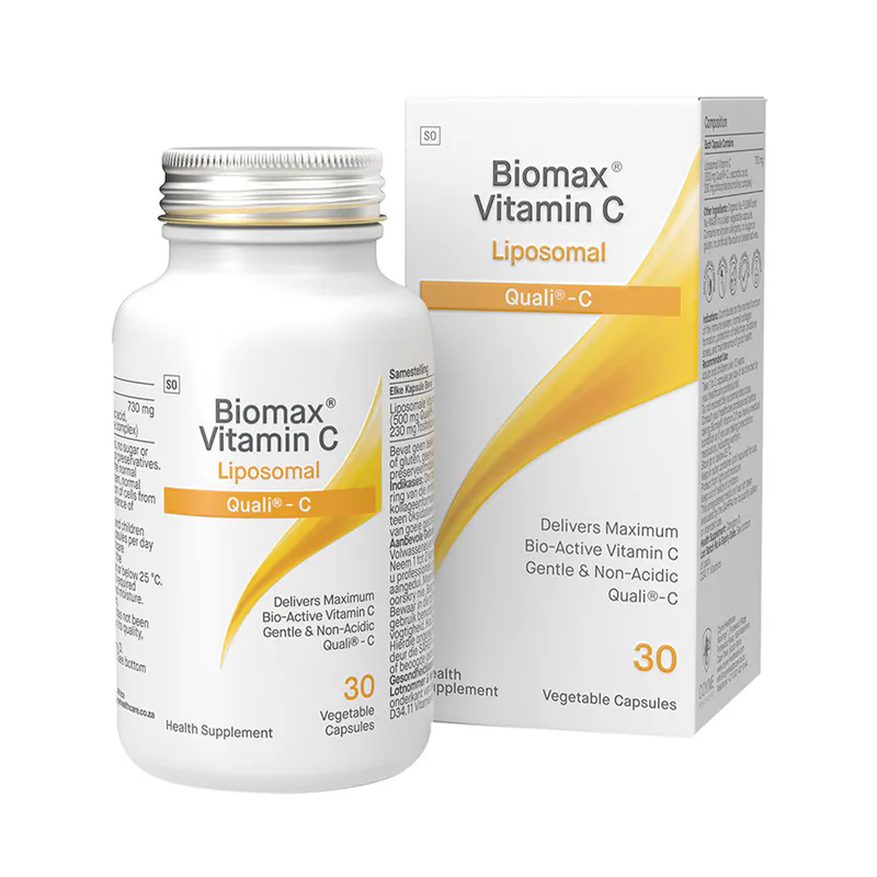 Coyne Biomax Vitamin C Liposomal Quali C 30 Capsules Nappi Code 3001805001