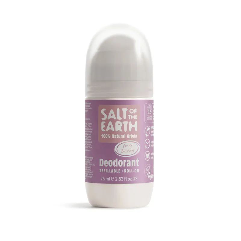 Salt of the Earth Natural Deodorant Peony Blossom 75ml ROLL-ON