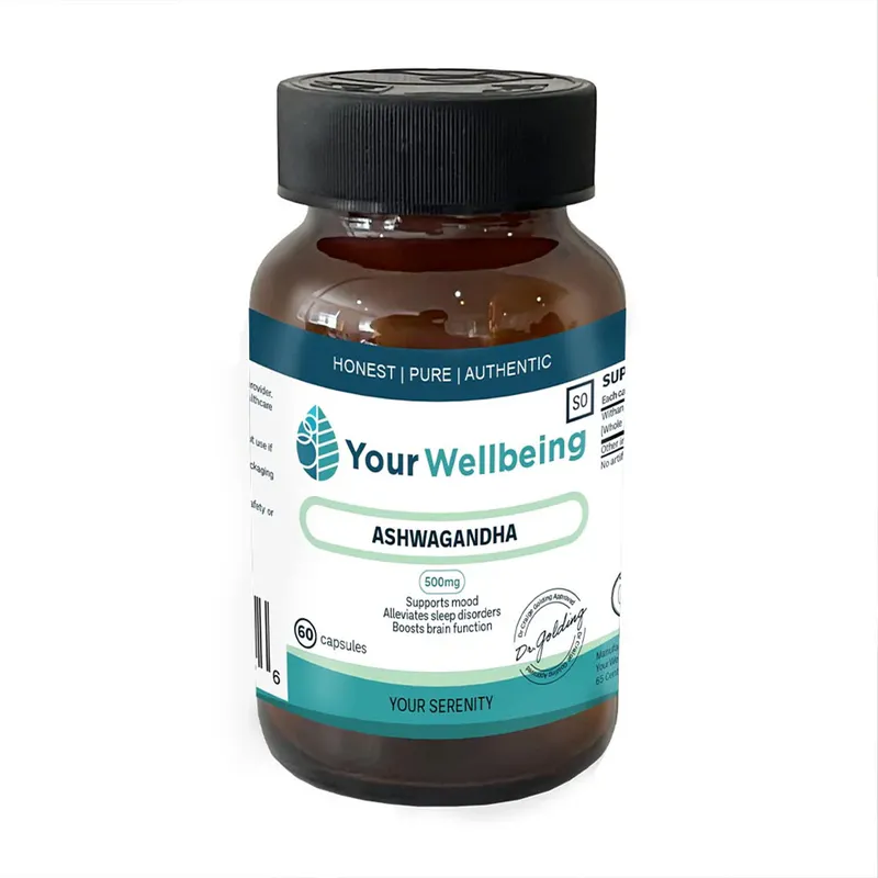 Your Wellbeing Ashwagandha 500mg 60 Capsules