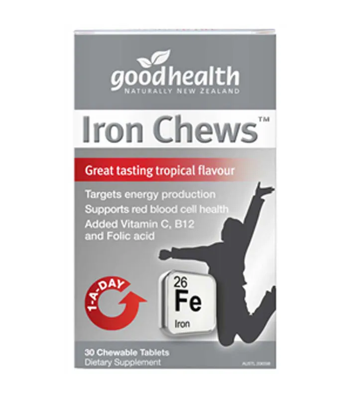 Good Health Iron Chews 30 Chewable Tablets