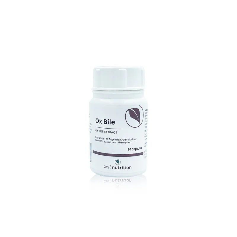 Cell Nutrition Ox Bile Extract 60 Capsules