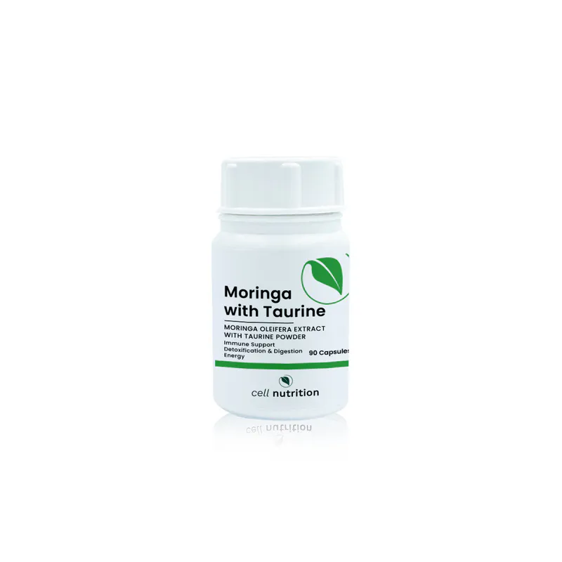 Cell Nutrition Moringa and Taurine 90 Capsules