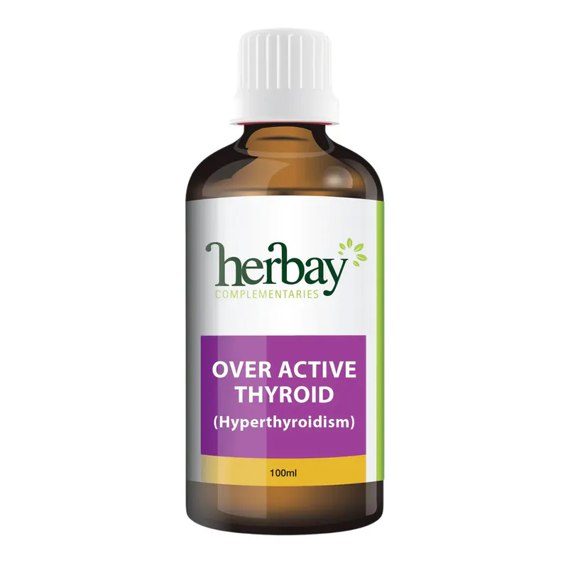 Herbay Over Active Thyroid Hyperthyroidism 100ml