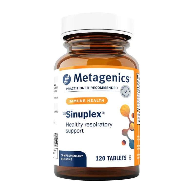 Metagenics Sinuplex 120 Tablets | Sinus & Respiratory Support