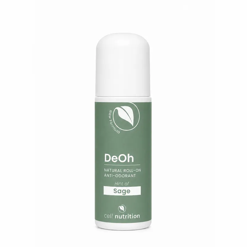 Cell Nutrition DeOh Anti-Odorant Roll-On 80ml Hint of Sage