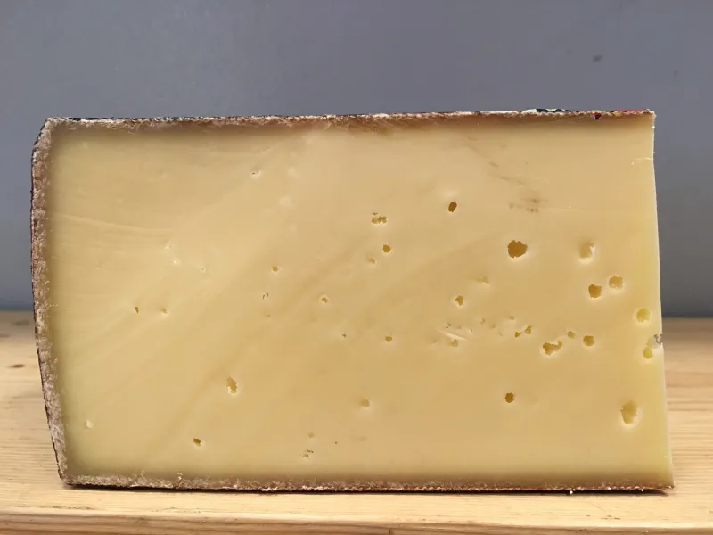 Gruyere (red wine farmer) cheese