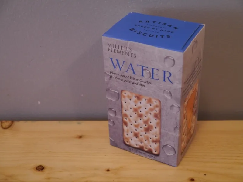 Millers Elements water biscuits