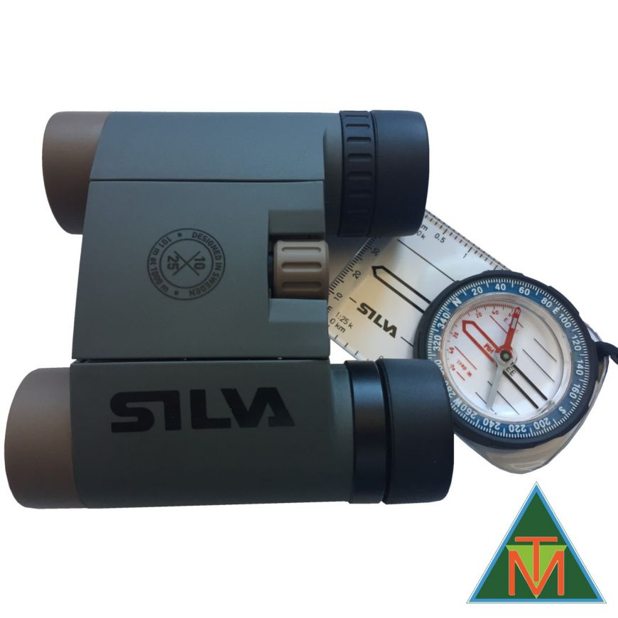 Silva Binoculars and Compass