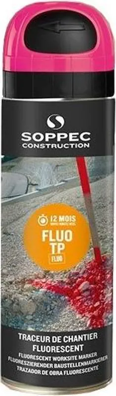 Fluo TP Inverted Marker Spray Paint 500ml Cerise - CLEARANCE