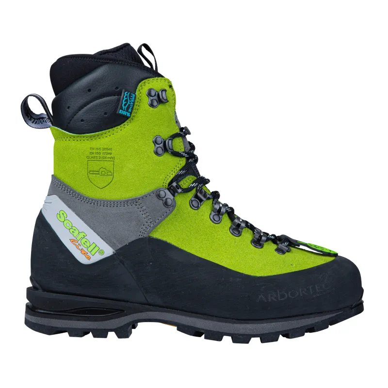 Arbortec Scafell Lite Chainsaw Boots - Lime