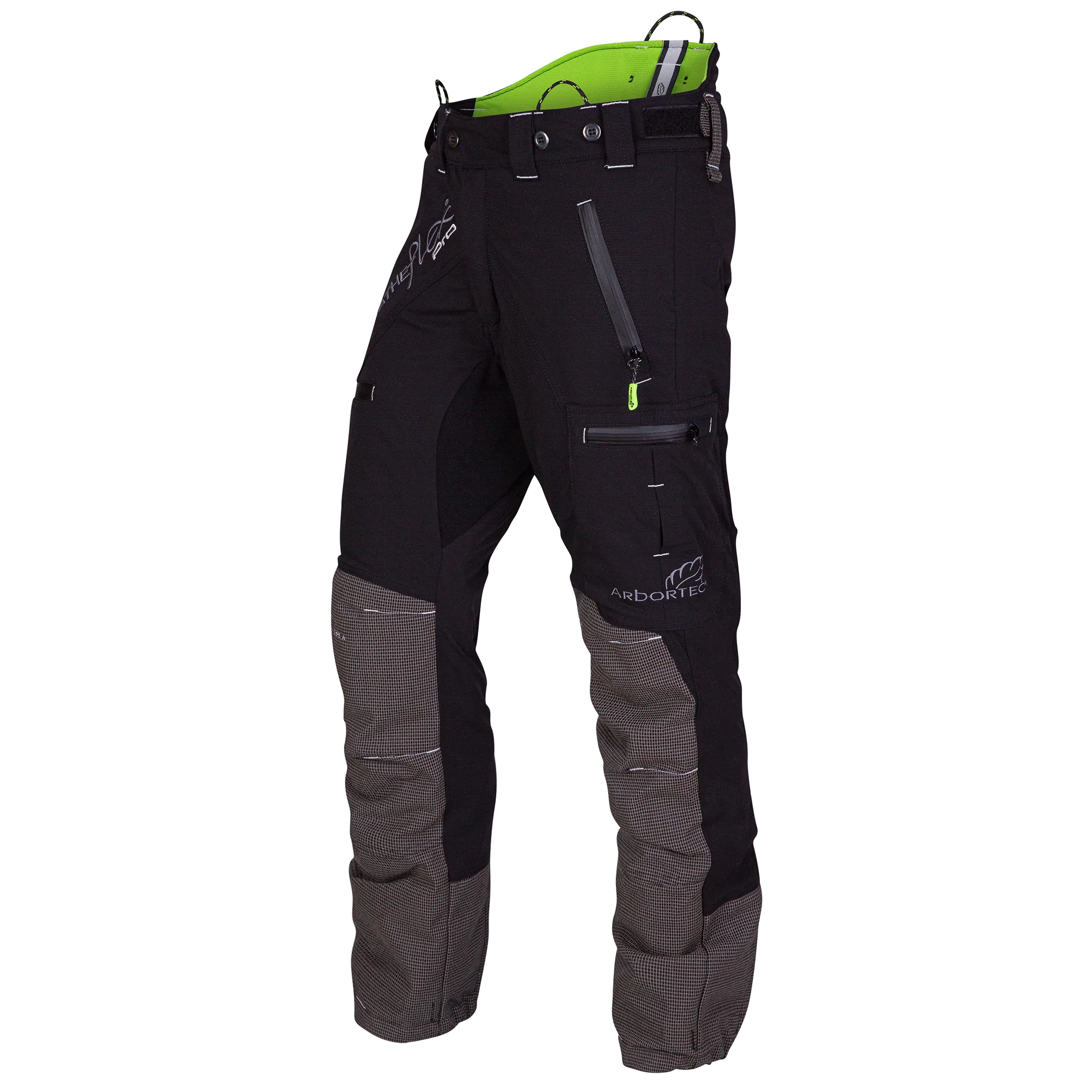 Arbortec Breatheflex Pro Chainsaw Trousers - Type C (Class 1) | Black