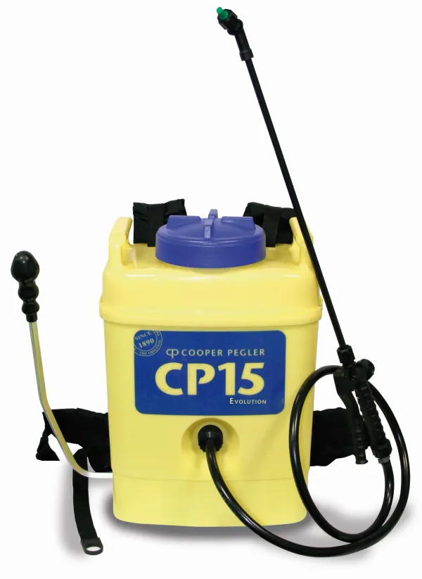 Cooper Pegler CP15 Evolution Comfort 15 litre diaphragm knapsack sprayer with reinforced harness