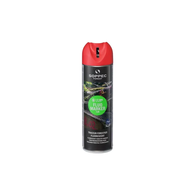Fluo Tree Marker Spray 500ml - Red