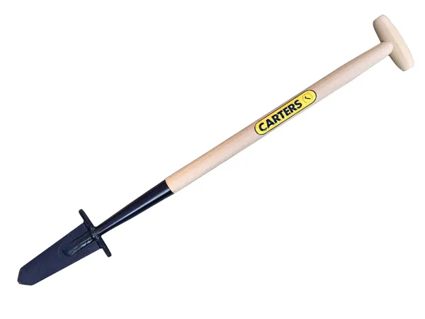 Richard Carter tree planting spear, 28-inch ash shaft with T handle