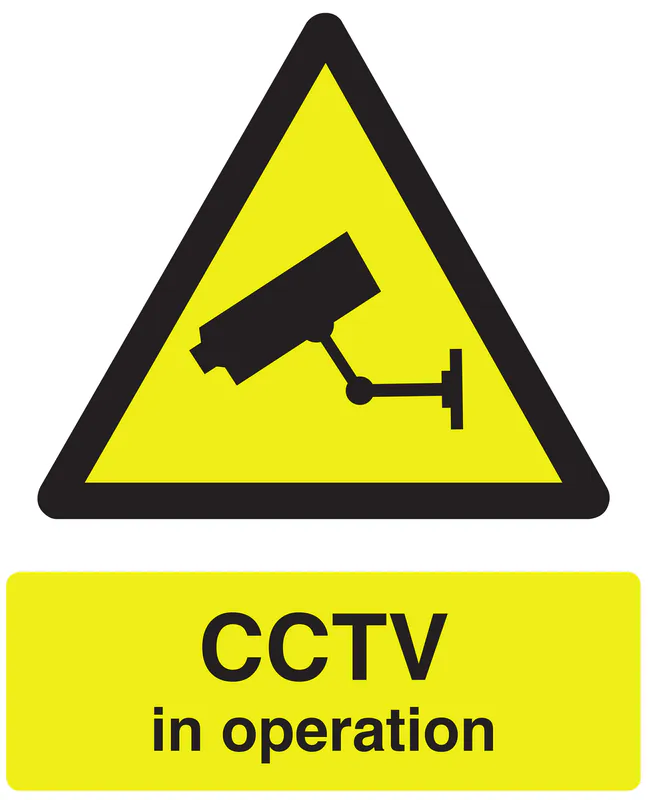 Sign - CCTV in Operation