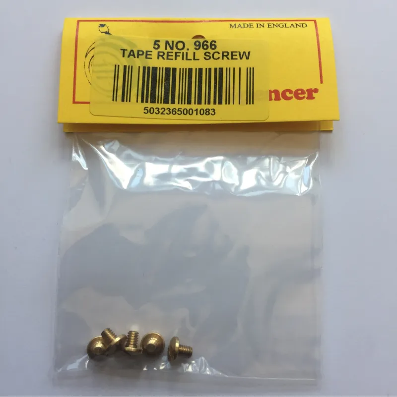 Spencer Tape Refill Screws