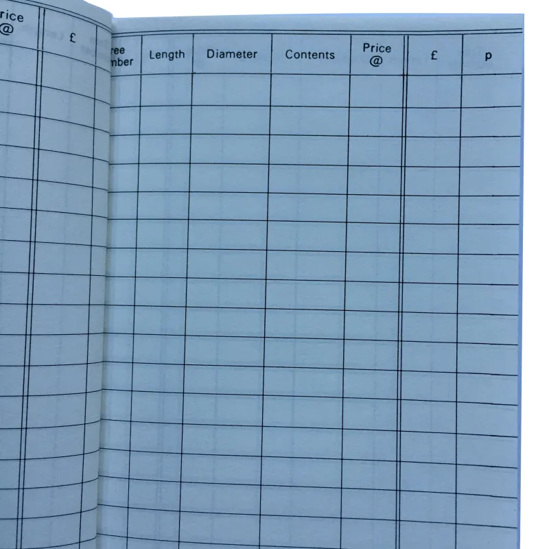 Round Timber Record - Inside